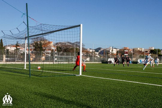 D2 féminine - OM 5-2 Toulouse : le but de Sandrine Brétigny (49e sp)