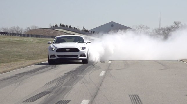 Ford Mustang GT Burnout