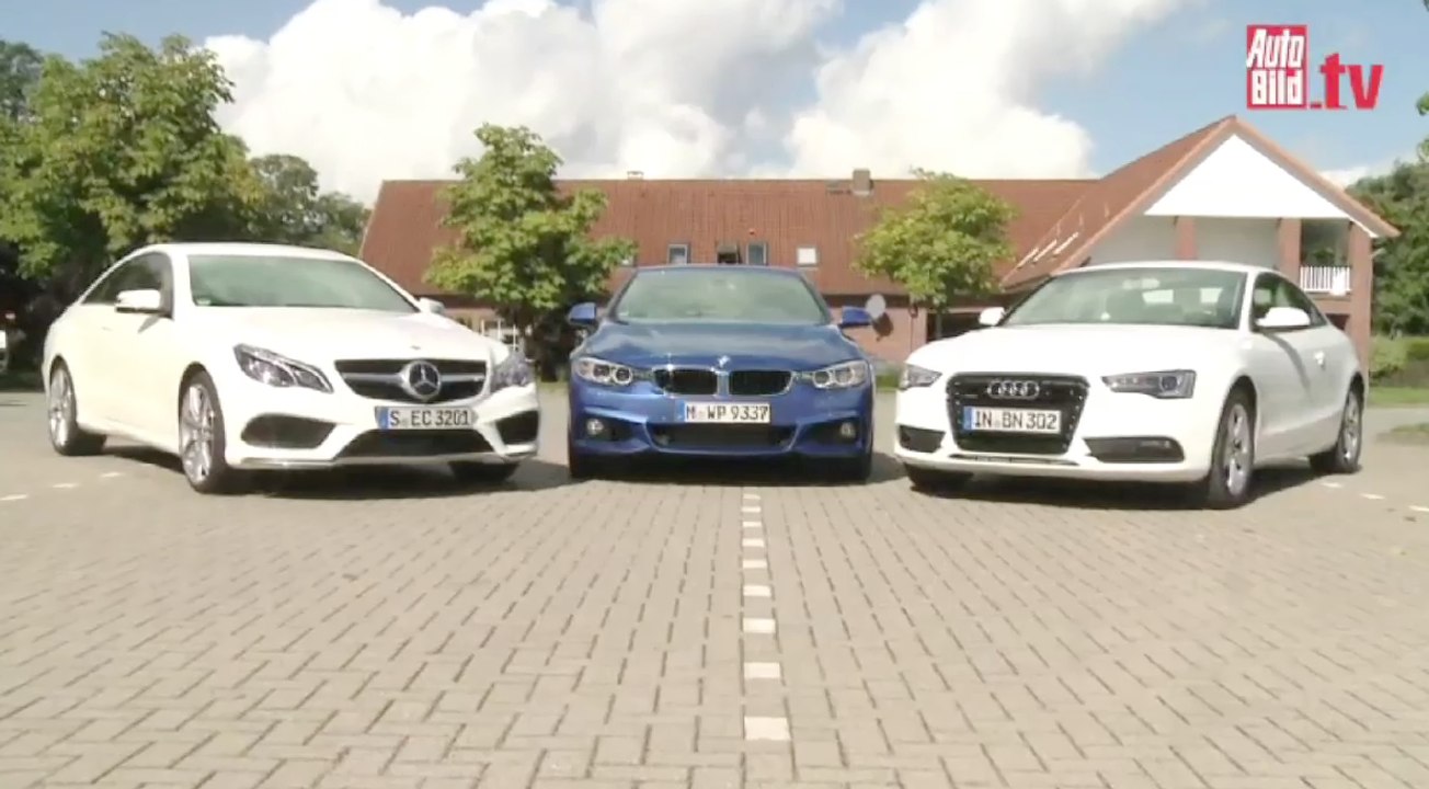 Comparativa Coupés: Audi A5, Mercedes Clase E Coupé y BMW Serie 4