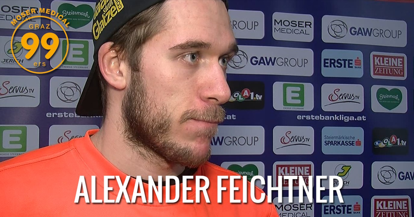 Wir wollten heute ein Zeichen setzen - Alexander Feichtner Graz 99ers