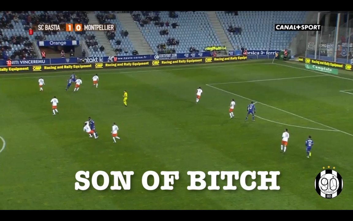 Bastia : Le coup de boule de Seko Biatch Fofana