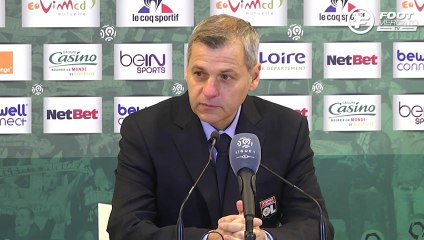 ASSE-OL : la réaction à chaud de Bruno Génésio