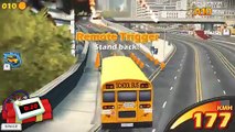 школьный автобус взорви все по пути # 2 игра онлайн про машинки