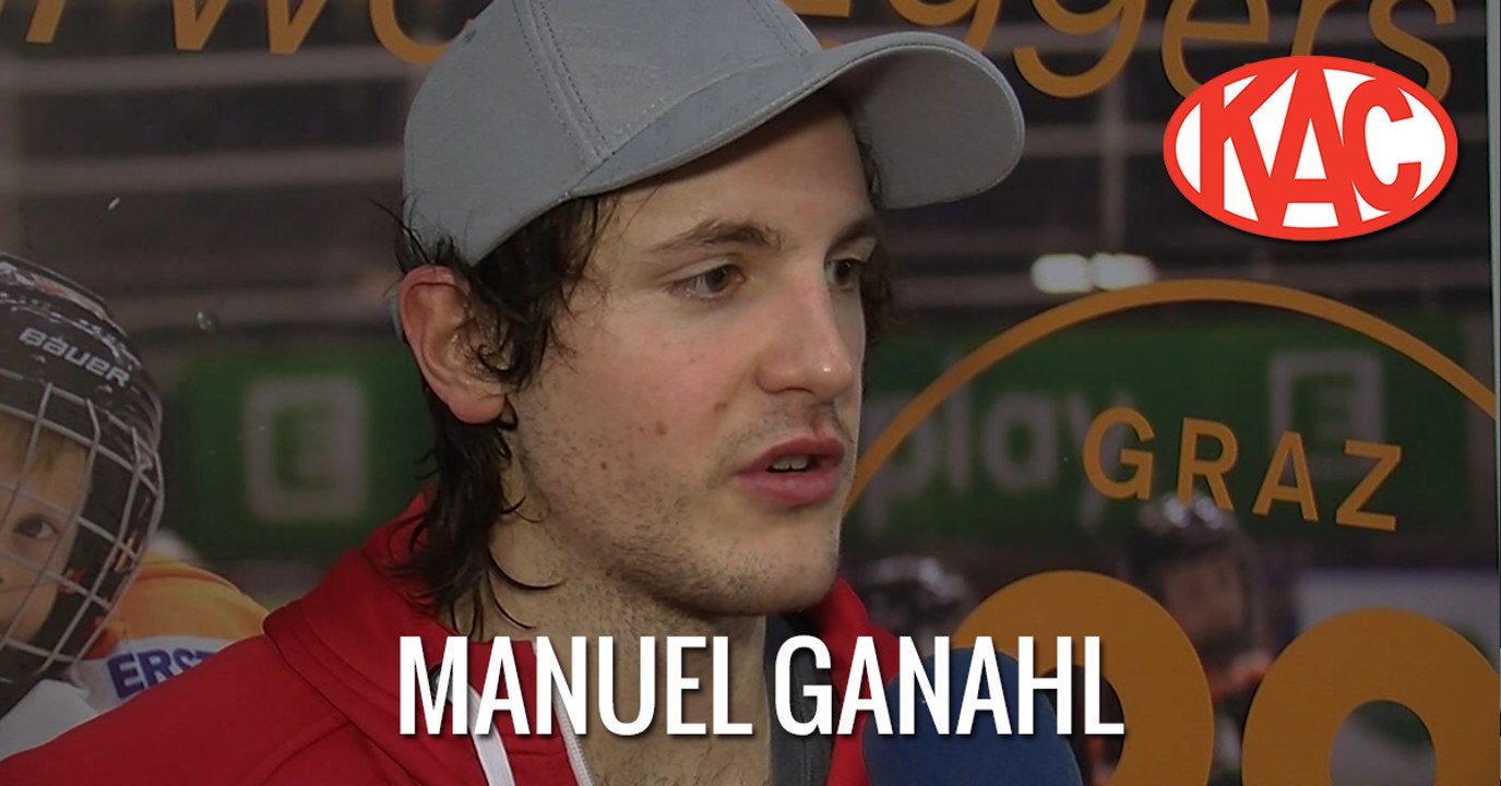 'Die ersten zwanzig Minuten haben wir komplett verschlafen' - Manuel Ganahl/ EC KAC