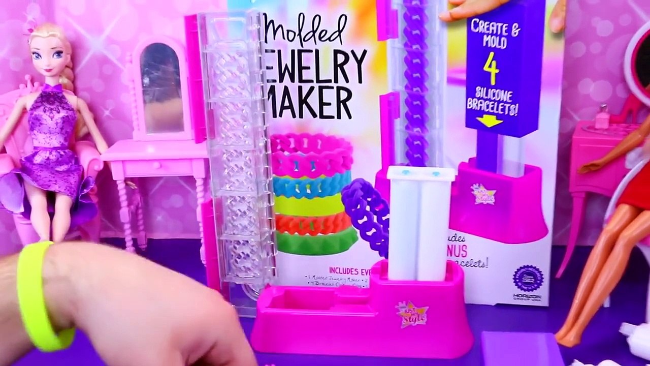 NEW Silicone Molded Jewelry Maker DIY Bracelets for Girls & Teens Dress Up by DisneyCarToy