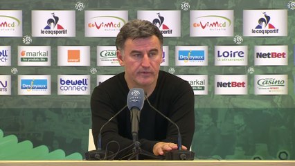 Foot - L1 - ASSE : Galtier «Courage, abnégation et réalisme»