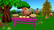 Lion Cartoon Singing Hot Cross Buns Nursery Rhymes For Children And Kids
