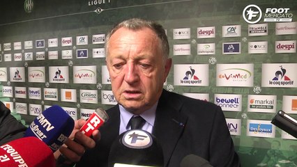 Jean-Michel Aulas évoque le mercato