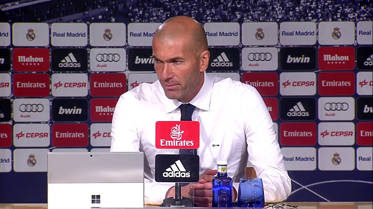 Conf de presse après le match Real Madrid-Sporting de Gijón du 17/01/2016