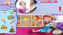 Elsa Playing With Baby Anna Walkthrough - Best Girls Games