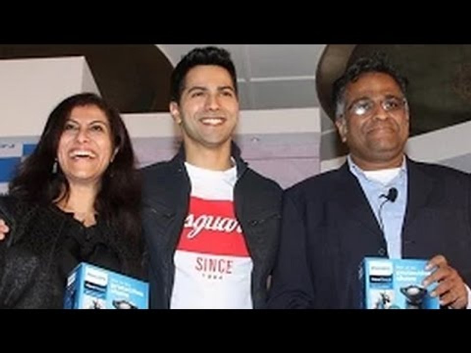 Varun Dhawan As Brand Ambassador For Philips India Shaving Category