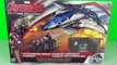 Marvel Avengers Age Of Ultron Toys Cycle Blast Quinjet Playset Toy Review Unboxing Hasbro