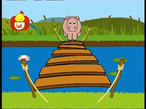 Koleżki na dłoni Osioł i hipopotam, dla dzieci