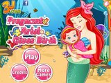 Мультик: Pregnant Ariel Gives Birth / Русалочка Ариэль рожает малышку