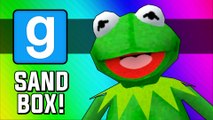 Gmod: Frogger! (Garry's Mod Sandbox Funny Moments)