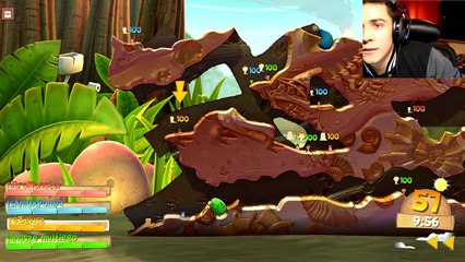 WIELKI REWANZ - NITRO VS ISAMU VS REZI VS MULTI - WORMS CLAN WARS