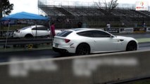 Nissan GT-R vs Ferrari F12 Berlinetta Drag Race