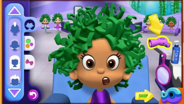 Гуппи и пузырики делаем прически гостям игра часть 1