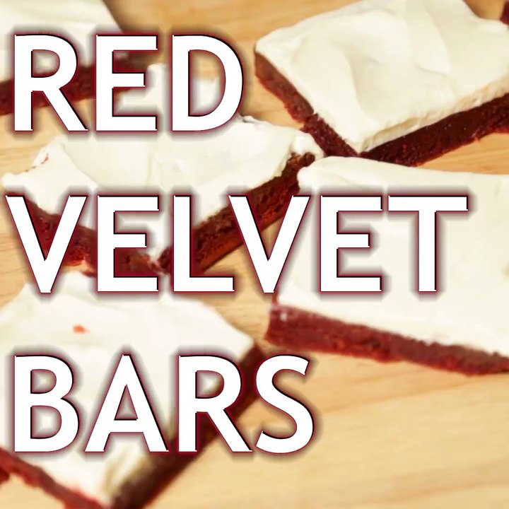 Tastemade - Red Velvet Bars