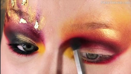 The Hunger Games: The Girl on Fire Inspired Makeup Tutorial