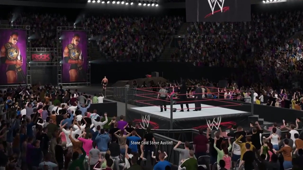 Stone Cold vs Undertaker Buried Alive Match CNZ 2K16: 2K Showcase Austin 3:16 Part 15