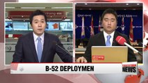 S. Korea, U.S. deploy B 52 bomber over Korean Peninsula
