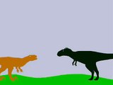 Dinosaur Territories - Rajasaurus vs Venatosaurus