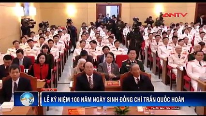 Mít tinh kỷ niệm 100 năm Ngày sinh đồng chí Trần Quốc Hoàn