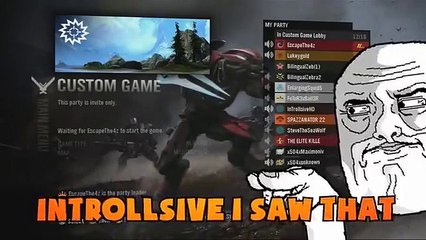 TROLLING PEOPLE ON HALO! (Lobby Delay) (Funny Videos 720p)