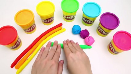 Play Doh Rainbow play dough Arcoiris by Unboxingsurpriseegg
