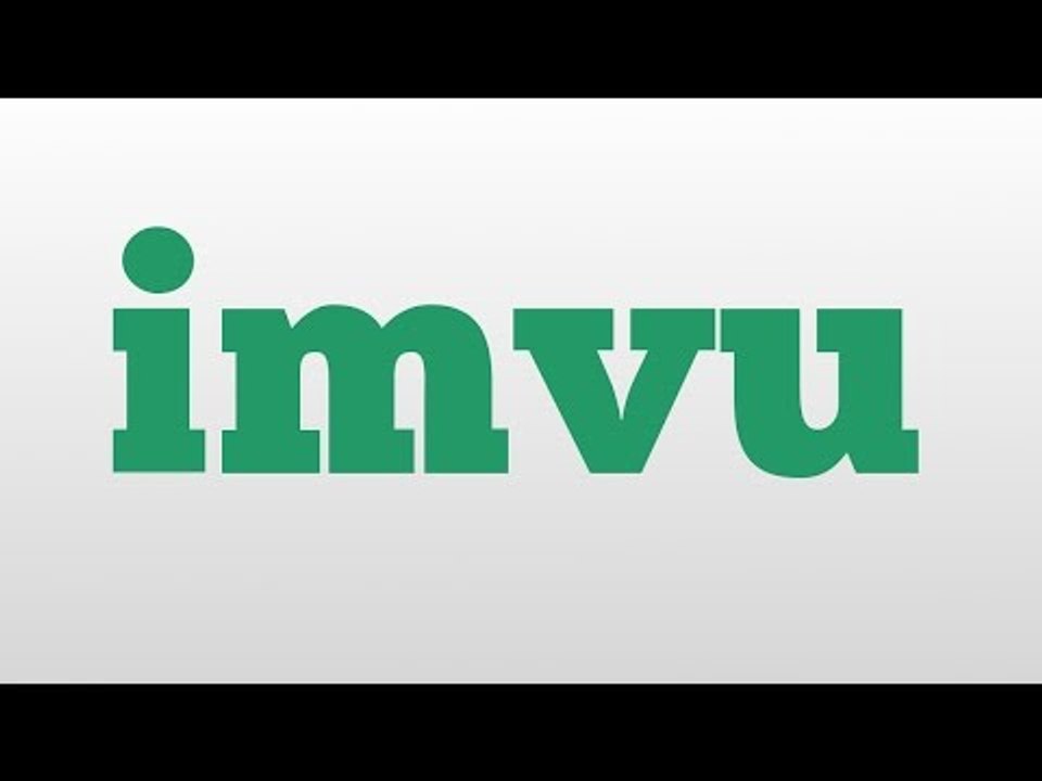 imvu meaning and pronunciation