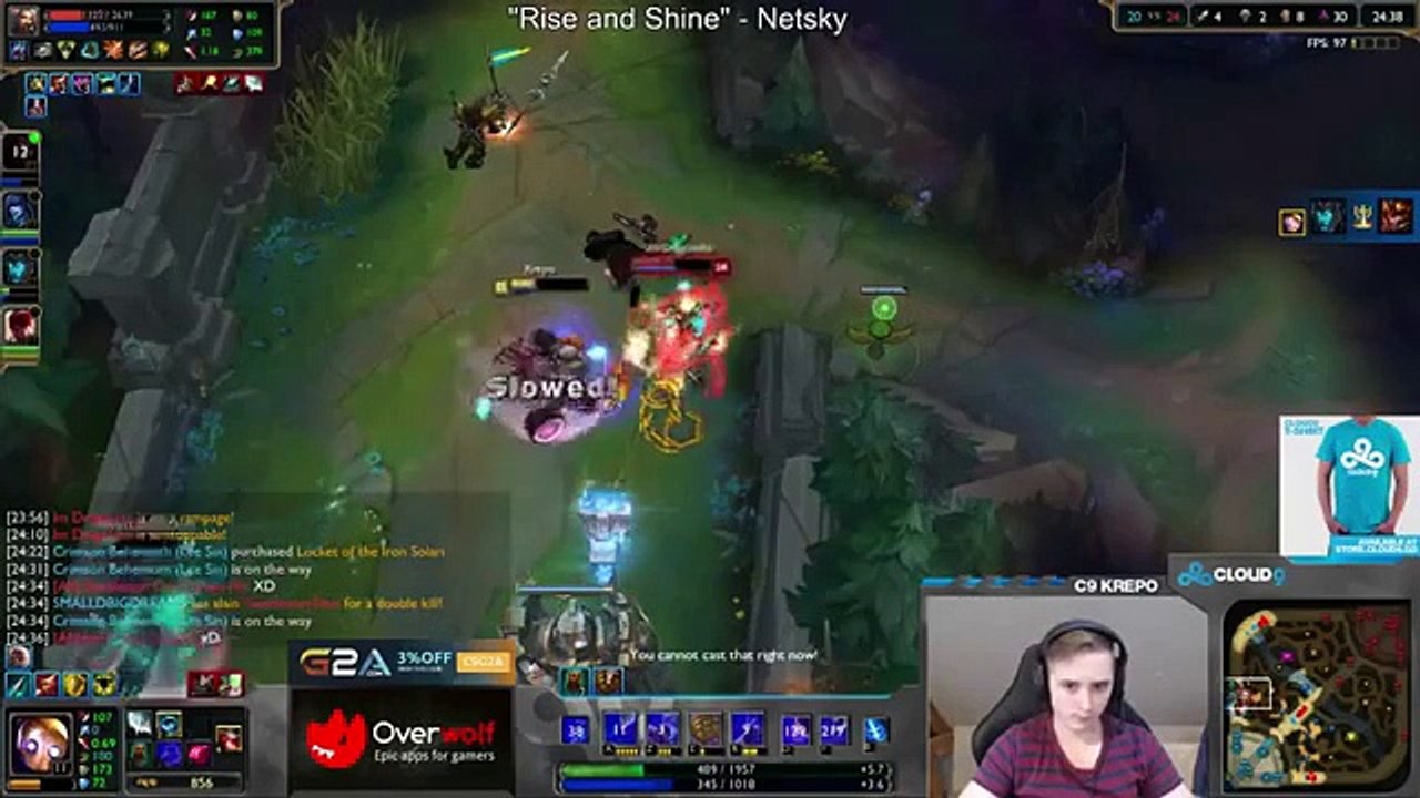 Best Of Krepo - Skumbag Caster | (League Of Legends) (Funny Videos 720p)