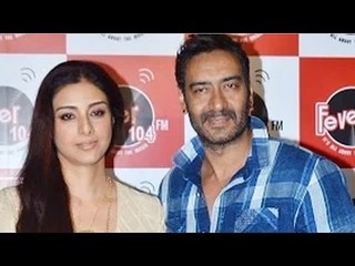 Ajay Devgn & Tabu promote Drishyam On Radio Fever 104 FM