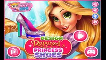 Design Rapunzels Princess Shoes - Cartoon Video Game For Girls
