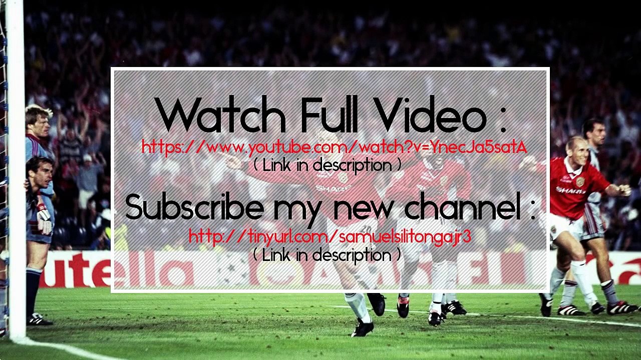 Memorable Match ► Manchester United 2 vs 1 Bayern Munich - 26 May 1999 | English Commentary
