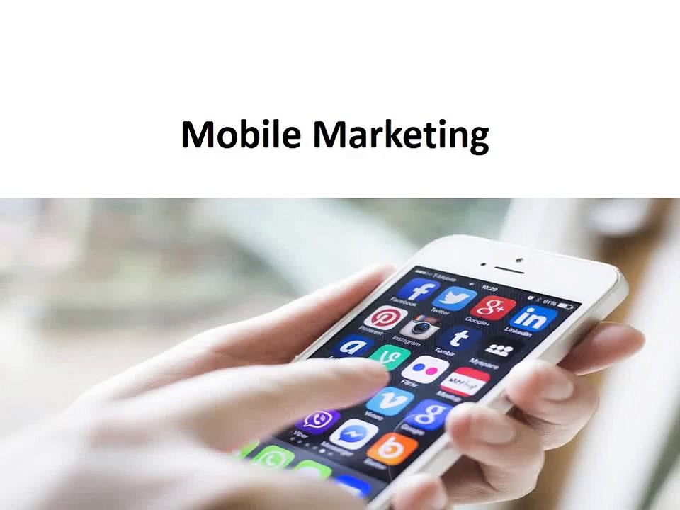 what is mobile marketing