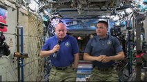 Space Station Crew Members Discuss Life in Space with Ohio Students