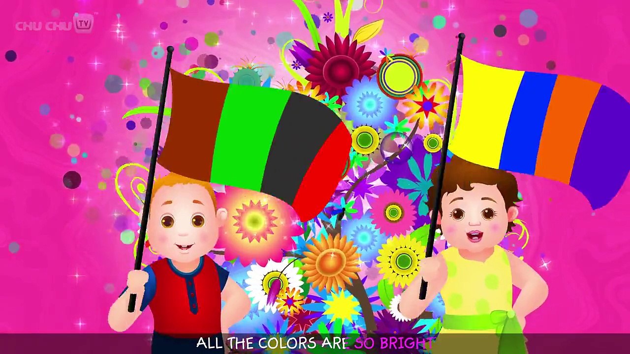 Color Songs - The ORANGE Song - Learn Colours -  Preschool Colors Nursery Rhymes  by 3D Kids Rhymes