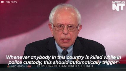 This Is How President Bernie Sanders Would Deal With Police Brutality