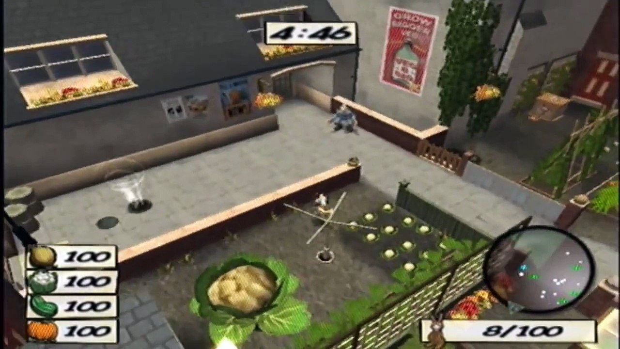 Wallace and Gromit: Curse of the Were Rabbit - Part 4 - CLEANING TOWN HALL! (No Commentary)