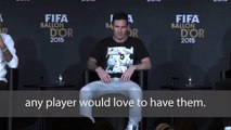 Ronaldo admits he wants Messi left foot (News World)