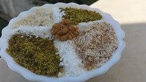 عصيدة البوفروة ساهلة وبنينة الاكلات التونسية Noisettes Tunisian cuisine