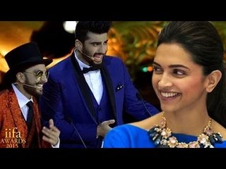 IIFA Awards 2015 | Deepika Padukone says I Love You to Arjun Kapoor