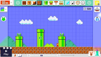 Peachs Castle - Super Mario Maker Level Showcase