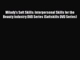 Download Milady's Soft Skills: Interpersonal Skills for the Beauty Industry DVD Series (Softskills