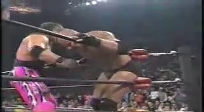 wcw bret hart vs goldberg