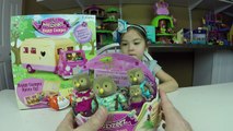 FUN LIL WOODZEEZ HAPPY CAMPER Playset   Kinder Joy Surprise Eggs Angry Birds Toy Opening Kids Toys