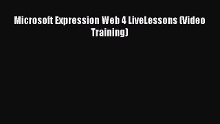 [PDF Download] Microsoft Expression Web 4 LiveLessons (Video Training) [PDF] Full Ebook