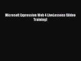 [PDF Download] Microsoft Expression Web 4 LiveLessons (Video Training) [PDF] Full Ebook