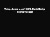 [PDF Download] Vintage Norma Jeane 2010 16-Month Marilyn Monroe Calendar [Download] Online